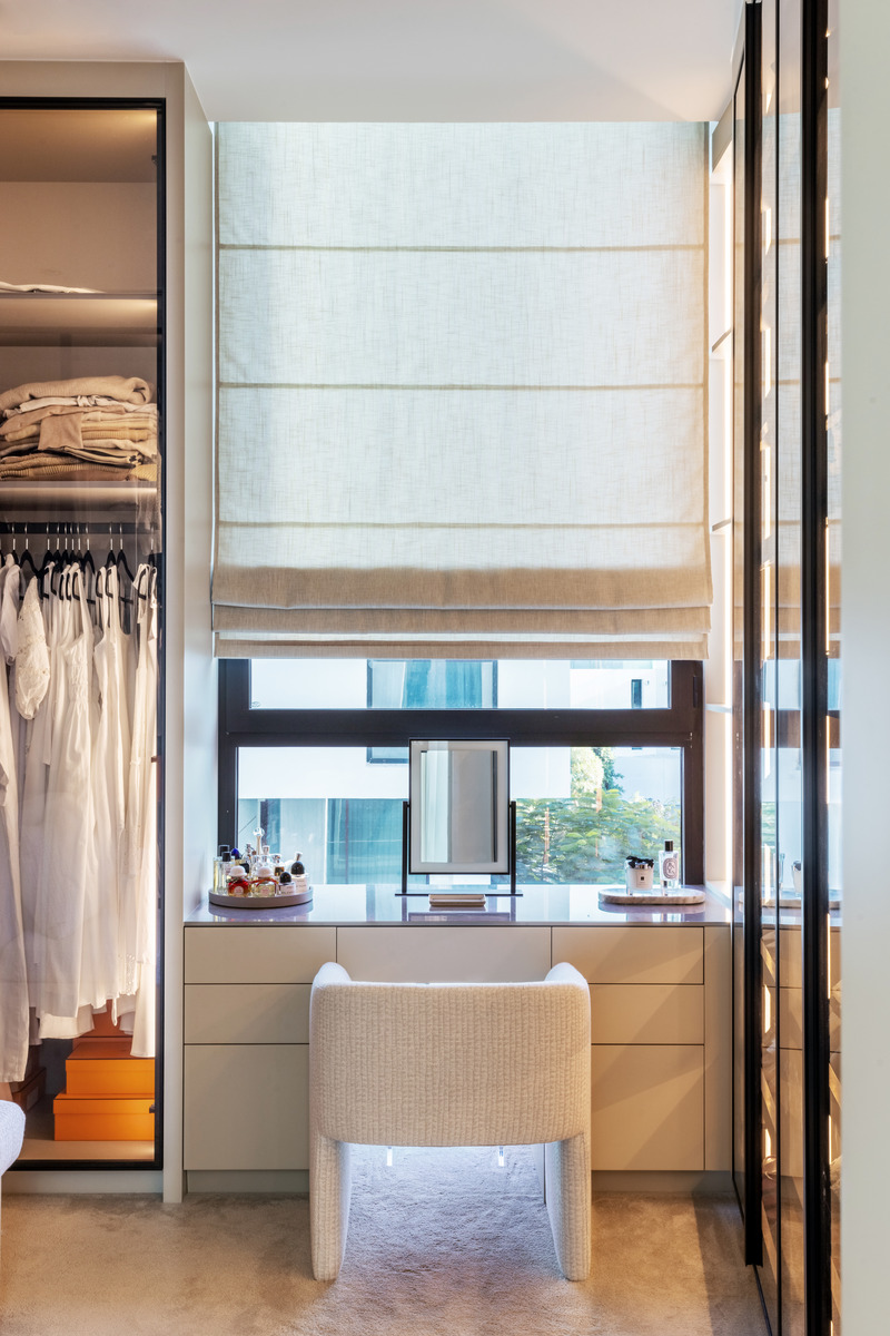 Dossier de presse | 7534-05 - Communiqué de presse | Créer la sérénité : l’alchimie des matériaux et de l’espace à la villa Esencia - ELE Interior - Design d’intérieur résidentiel - Essencia Villa by ELE Interior - Crédit photo : Aasiya Jagadeesh