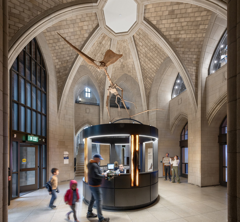 Press kit | 7501-09 - Press release | LIT Lighting Design Awards 2025: Calling All Innovators to Illuminate the Future - 3C Awards - Lighting Design - Peabody Museum Renovation &amp; Expansion, Yale University, Cline Bettridge Bernstein Lighting Design<br style=""> - Photo credit: Peter Aaron/OTTO
