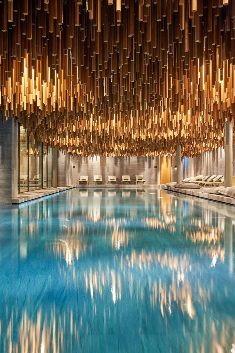Press kit | 7501-09 - Press release | LIT Lighting Design Awards 2025: Calling All Innovators to Illuminate the Future - 3C Awards - Lighting Design - Cave Pool, C&amp;A Design Group. Six Senses Crans Montana, Switzerland<br> - Photo credit: Mikael Benard