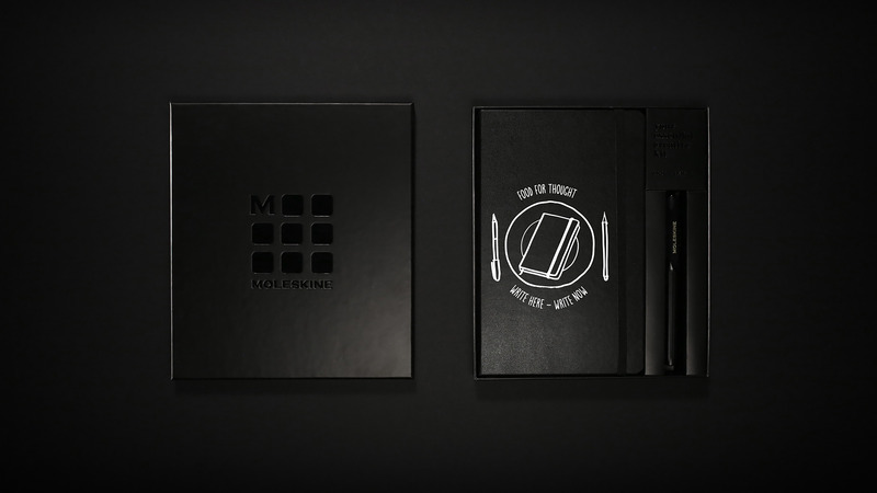 Press kit | 4232-26 - Press release | “Unleash Your Genius”: The Creative Power Of Mark-Making - Moleskine - Event + Exhibition - Limited edition Moleskine – Unleash Your Genius - Photo credit: Courtesy of Moleskine®
