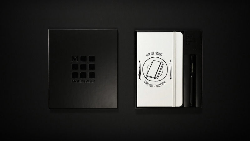 Press kit | 4232-26 - Press release | “Unleash Your Genius”: The Creative Power Of Mark-Making - Moleskine - Event + Exhibition - Limited edition Moleskine – Unleash Your Genius - Photo credit: Courtesy of Moleskine®