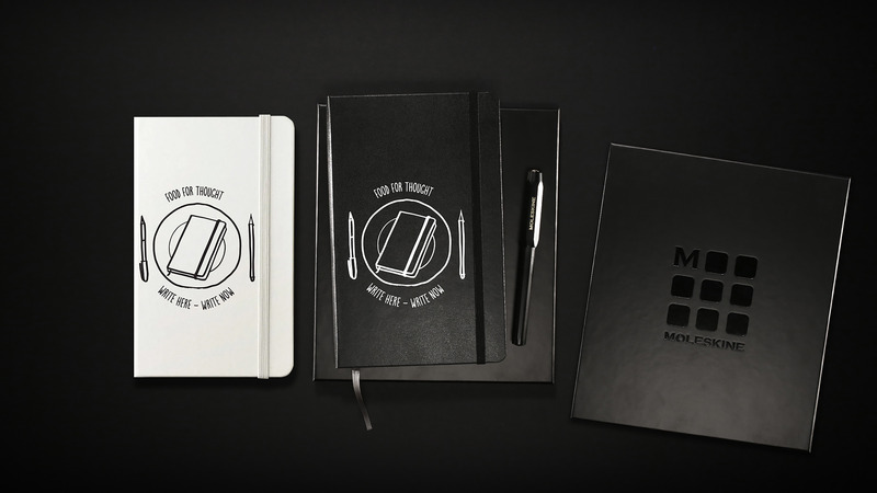 Press kit | 4232-26 - Press release | “Unleash Your Genius”: The Creative Power Of Mark-Making - Moleskine - Event + Exhibition - Limited edition Moleskine – Unleash Your Genius - Photo credit: Courtesy of Moleskine®