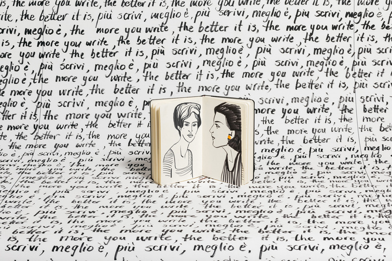 Press kit | 4232-26 - Press release | “Unleash Your Genius”: The Creative Power Of Mark-Making - Moleskine - Event + Exhibition - Unleash Your Genius' — the latest campaign by Moleskine - Photo credit: Courtesy of Moleskine®