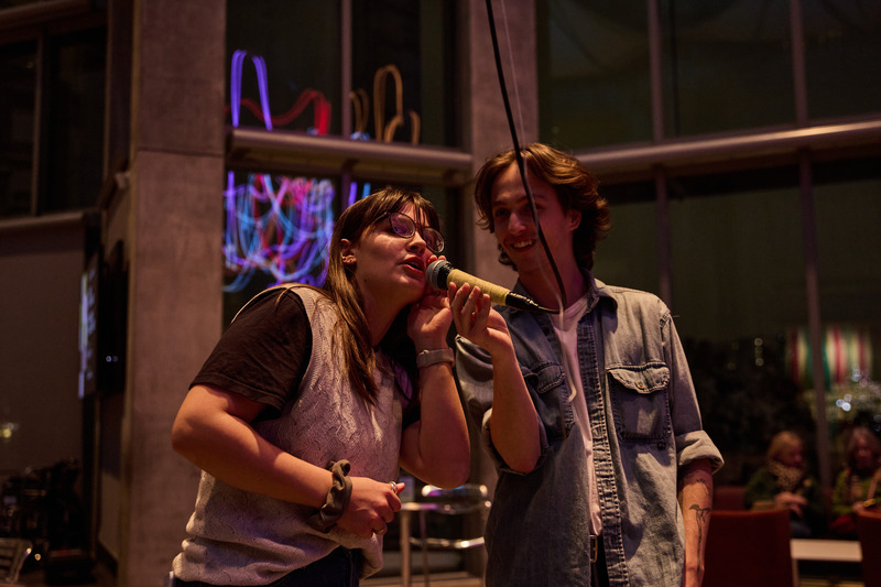 Press kit | 1851-07 - Press release | Musical Hotline for Strange Times - Daily tous les jours - Art - Spaghetti Chorus<br> - Photo credit: Maryn Devine