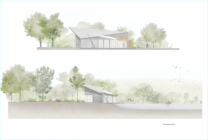 Dossier de presse | 5700-03 - Communiqué de presse | Recalibration of Nature and Industry at Pilsworth Lake - Atelier Architecture & Design - Architecture commerciale - Environmental strategies - Crédit photo : AA+D
