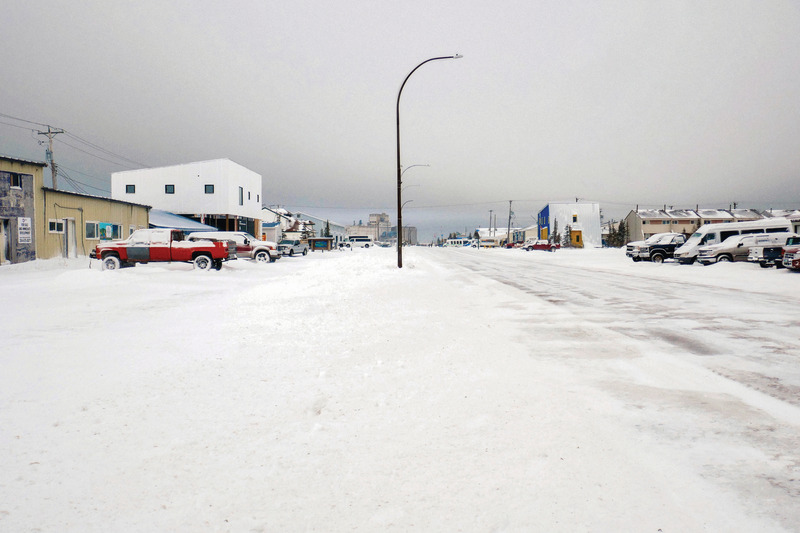 Press kit | 3256-02 - Press release | Canada’s North Makes a Guest Appearance in Venice - Blouin Orzes architectes - Institutional Architecture -  Looking north on Kelsey Boulevard, Churchill, Manitoba. - Photo credit: Blouin Orzes architectes