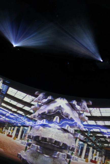 Press kit | 831-01 - Press release | XYZ technologie culturelle has produced   AQUAVOLT | a 360° WaterAdventure - XYZ Technologie culturelle - Multimedia Design - Photo credit: Idees au cube Id3
