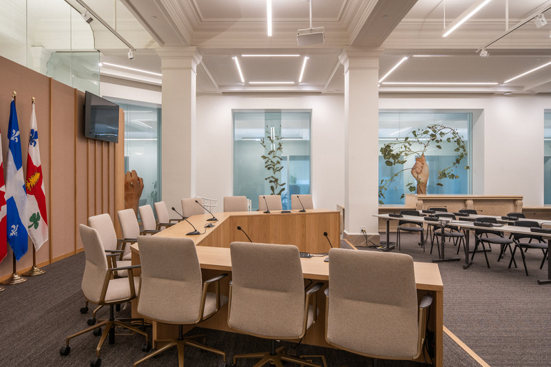 Press kit | 880-26 - Press release | Montreal City Hall - Beaupré Michaud et Associés, Architects, in Collaboration with MU Architecture - Institutional Architecture - Photo credit: Raphaël Thibodeau