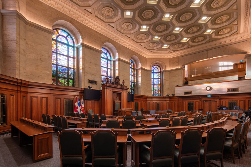 Press kit | 880-26 - Press release | Montreal City Hall - Beaupré Michaud et Associés, Architects, in Collaboration with MU Architecture - Institutional Architecture - Photo credit: Raphaël Thibodeau
