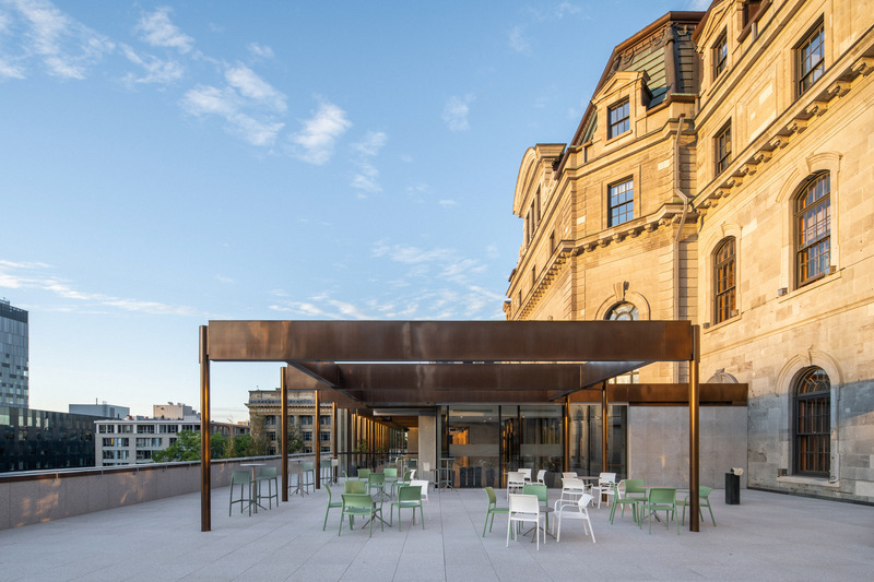 Press kit | 880-26 - Press release | Montreal City Hall - Beaupré Michaud et Associés, Architects, in Collaboration with MU Architecture - Institutional Architecture - Photo credit: Raphaël Thibodeau