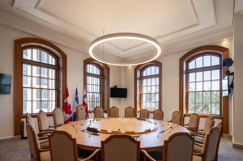 Press kit | 880-26 - Press release | Montreal City Hall - Beaupré Michaud et Associés, Architects, in Collaboration with MU Architecture - Institutional Architecture - Photo credit: Raphaël Thibodeau