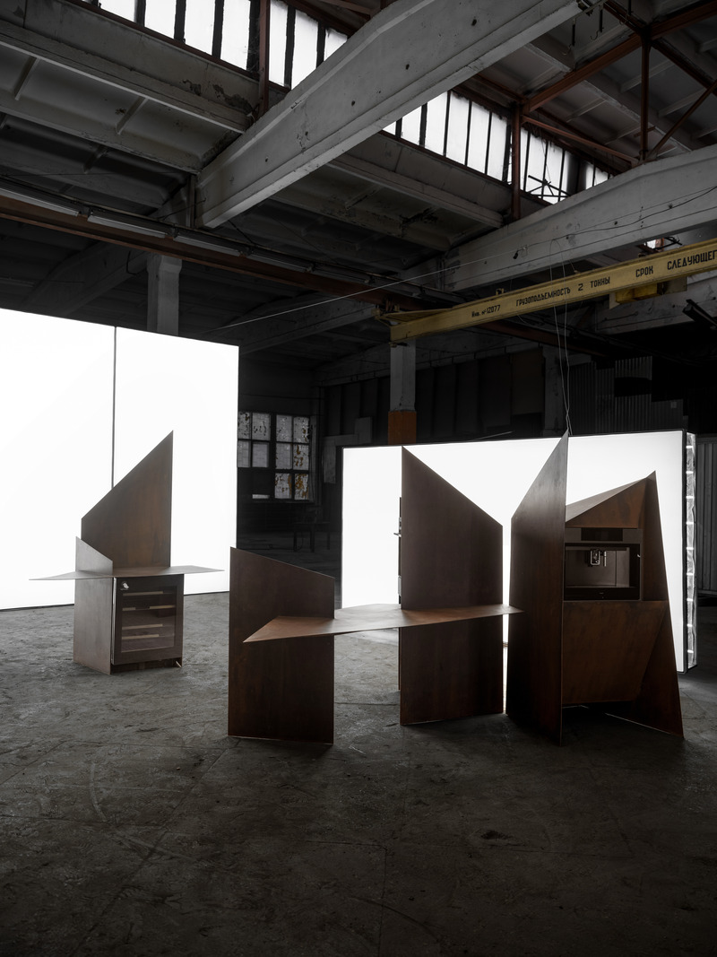Press kit | 2247-14 - Press release | Art Installations for ASKO by Architectural Bureau Maxim Kashin Architects - Maxim Kashin Architects - Event + Exhibition - Art installations for ASKO by architectural bureau Maxim Kashin Architects. - Photo credit: Kablukova Inna