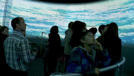 Press kit | 831-01 - Press release | XYZ technologie culturelle has produced   AQUAVOLT | a 360° WaterAdventure - XYZ Technologie culturelle - Multimedia Design - Photo credit: Idees au cube Id3