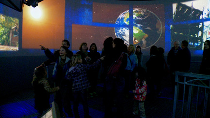 Press kit | 831-01 - Press release | XYZ technologie culturelle has produced   AQUAVOLT | a 360° WaterAdventure - XYZ Technologie culturelle - Multimedia Design - Photo credit: Idees au cube Id3