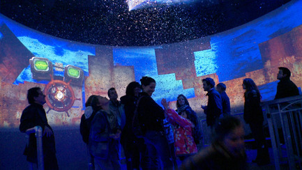 Press kit | 831-01 - Press release | XYZ technologie culturelle has produced   AQUAVOLT | a 360° WaterAdventure - XYZ Technologie culturelle - Multimedia Design - Photo credit: Idees au cube Id3