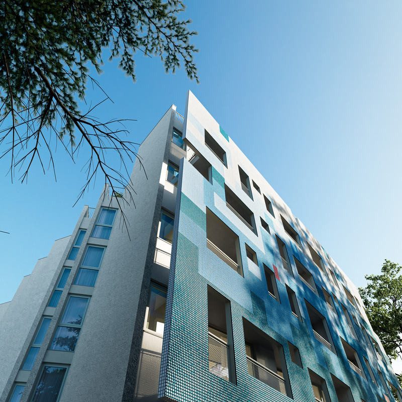 Press kit | 5649-04 - Press release | SU: The New Design by Aytac Architects for a Residential Project Seeks to Re-imagine a Dialogue Between Nature and Culture - Aytac Architects - Residential Architecture - Street View Facade Detail - Photo credit: Aytac Architects