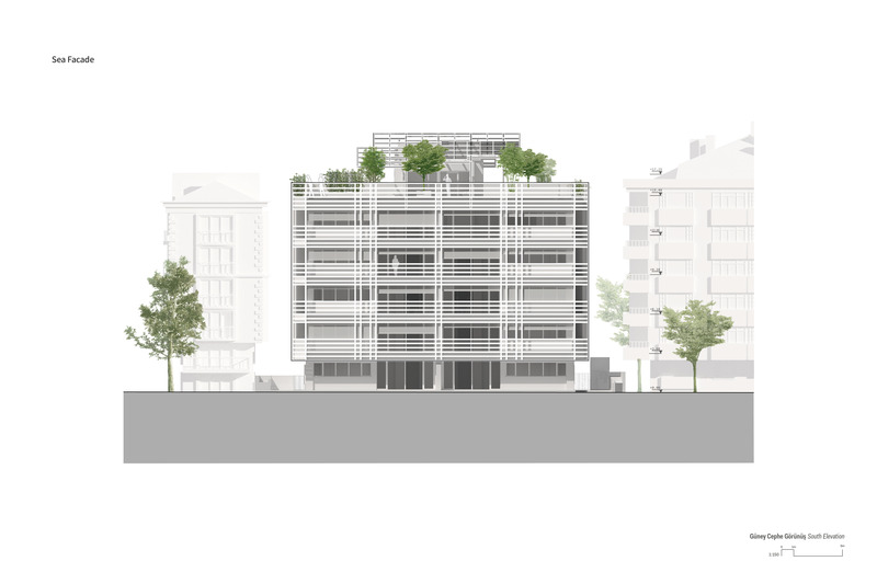 Press kit | 5649-04 - Press release | SU: The New Design by Aytac Architects for a Residential Project Seeks to Re-imagine a Dialogue Between Nature and Culture - Aytac Architects - Residential Architecture - South Facade "Sea Facade" - Photo credit: Aytac Architects