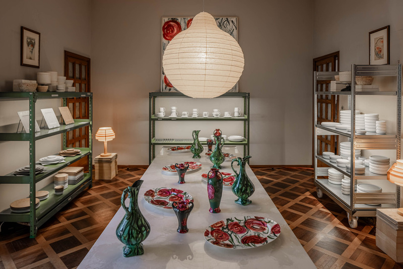 Dossier de presse | 7692-02 - Communiqué de presse | YAMAGIWA at Milan Design Week 2025 - YAMAGIWA - Évènement + Exposition - Exhibition space at Villa Borsani, ALCOVA - Crédit photo : Giuseppe De Francesco