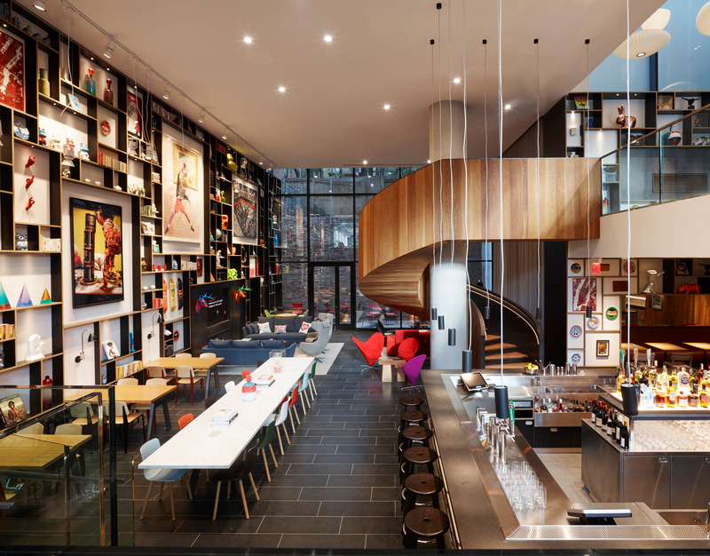 Dossier de presse | 1472-14 - Communiqué de presse | Marriott International to Acquire the citizenM Brand - Concrete Amsterdam - Design d’intérieur commercial - citizenM Bowery - Crédit photo : Richard Powers<br style="">