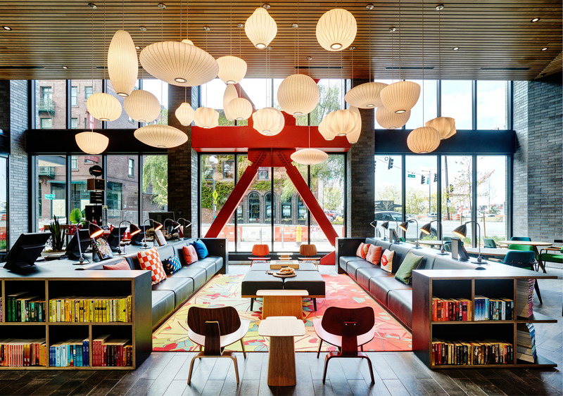 Dossier de presse | 1472-14 - Communiqué de presse | Marriott International to Acquire the citizenM Brand - Concrete Amsterdam - Design d’intérieur commercial - Seattle Pioneer Square citizenM - Crédit photo : Richard Powers