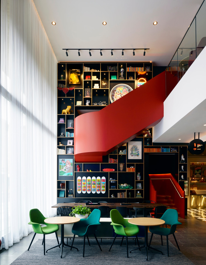 Dossier de presse | 1472-14 - Communiqué de presse | Marriott International to Acquire the citizenM Brand - Concrete Amsterdam - Design d’intérieur commercial - citizenM Washington DC Capitol - Crédit photo : Richard Powers
