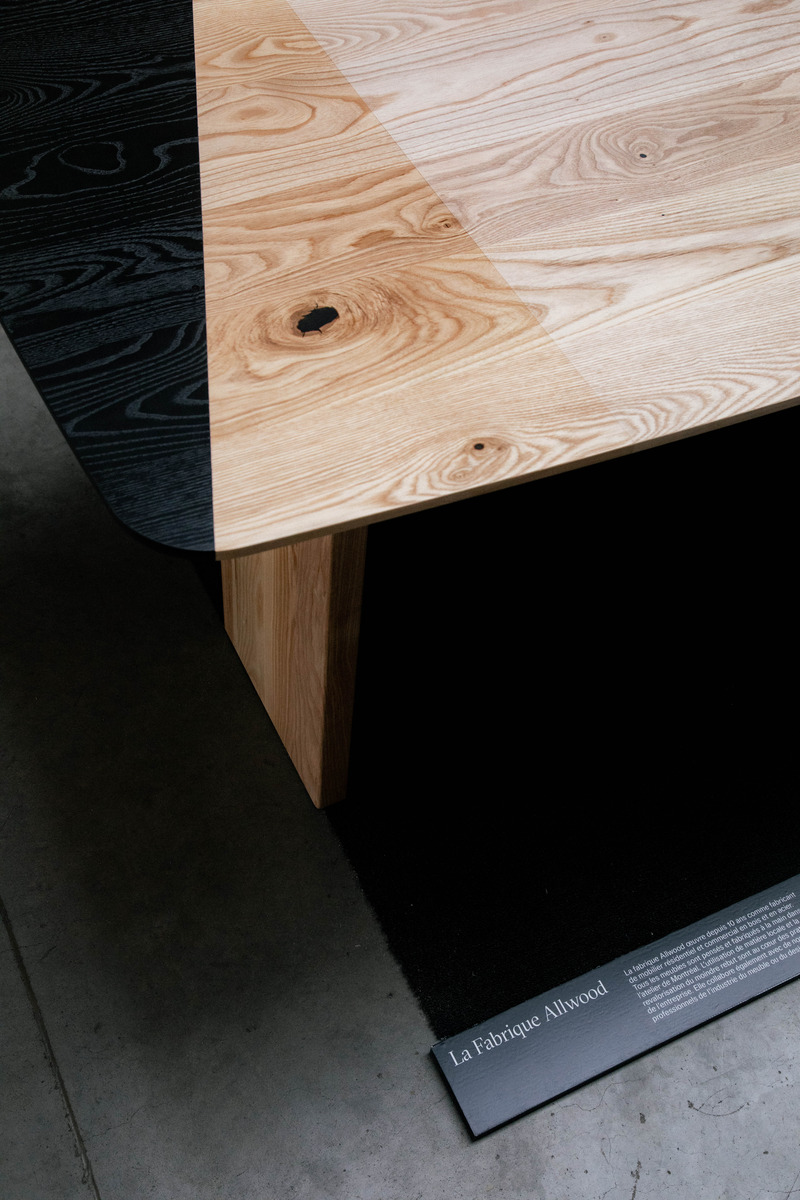Dossier de presse | 611-45 - Communiqué de presse | Complètement Design : processus et célébration, le design en mouvement à Montréal - Index-Design - Évènement + Exposition - La Fabrique Allwood, exposant - Crédit photo : © Alexis Monet