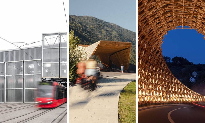 Dossier de presse | 809-45 - Communiqué de presse | Announcing: The Finalists of the 2025 AZ Awards - AZURE Media - Concours - <p>Finalists – Urban Interventions &amp; Infrastructure</p><p style=""><br style=""></p><p>Penzel Valier: Tramdepot Bern, Bern, Switzerland</p><p><br></p><p>The Marc Boutin Architectural Collaborative with Stanley Office of Architecture: Hall Street Pier, Nelson, BC, Canada</p><p><br></p><p>line+studio: Woven Passage to Cloudy Peaks, Shaoxing, China</p><p> </p> - Crédit photo : AZURE