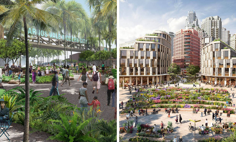 Dossier de presse | 809-45 - Communiqué de presse | Announcing: The Finalists of the 2025 AZ Awards - AZURE Media - Concours - <p>Finalists – Urban Design – Masterplan Proposals</p><p style=""><br style=""></p><p>Stoss with Charles Waldheim Architecture and Skidmore, Owings &amp; Merrill: Arnos Vale Resilient City Masterplan, Saint Vincent and the Grenadines</p><p><br></p><p>Hawkins\Brown, Studio Egret West and SLA: Earls Court Masterplan, London, UK</p><p> </p> - Crédit photo : AZURE
