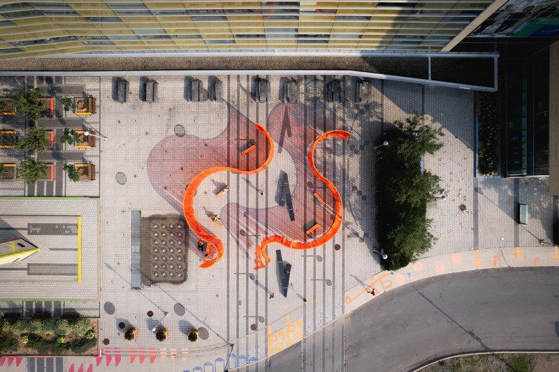 Press kit | 3303-02 - Press release | The Fourth Wall - NÓS Architects - Urban Design - Photo credit:  Raphaël Thibodeau 