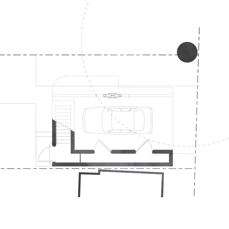 Press kit | 1600-05 - Press release | Pocket Laneway House - Weiss Architecture & Urbanism Limited - Residential Architecture - Floor Plan - Photo credit: Weiss Architecture &amp; Urbanism