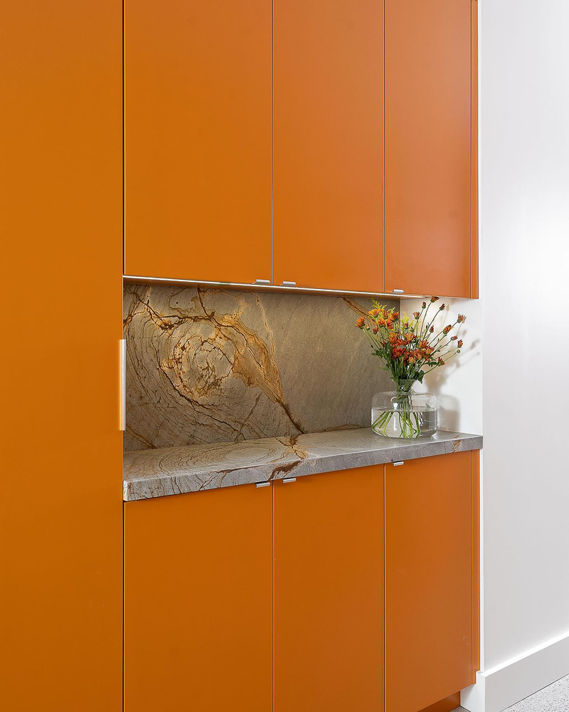 Press kit | 1600-04 - Press release | Shudell House - Weiss Architecture & Urbanism Limited - Residential Architecture - Kitchen detail - Photo credit: Birdhouse Media
