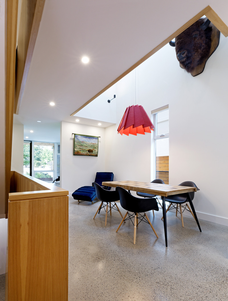 Press kit | 1600-04 - Press release | Shudell House - Weiss Architecture & Urbanism Limited - Residential Architecture - Dining - Photo credit: David Whittaker