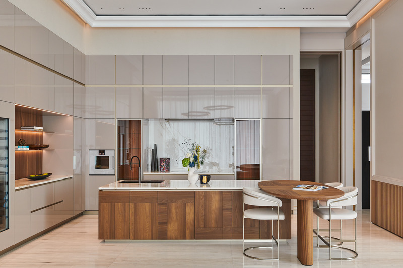 Press kit | 7534-08 - Press release | E Plus A Atelier Unveils Sculptural Beachfront Villa on Palm Jumeirah - E Plus A Atelier - Residential Interior Design - Photo credit: E Plus A Atelier 