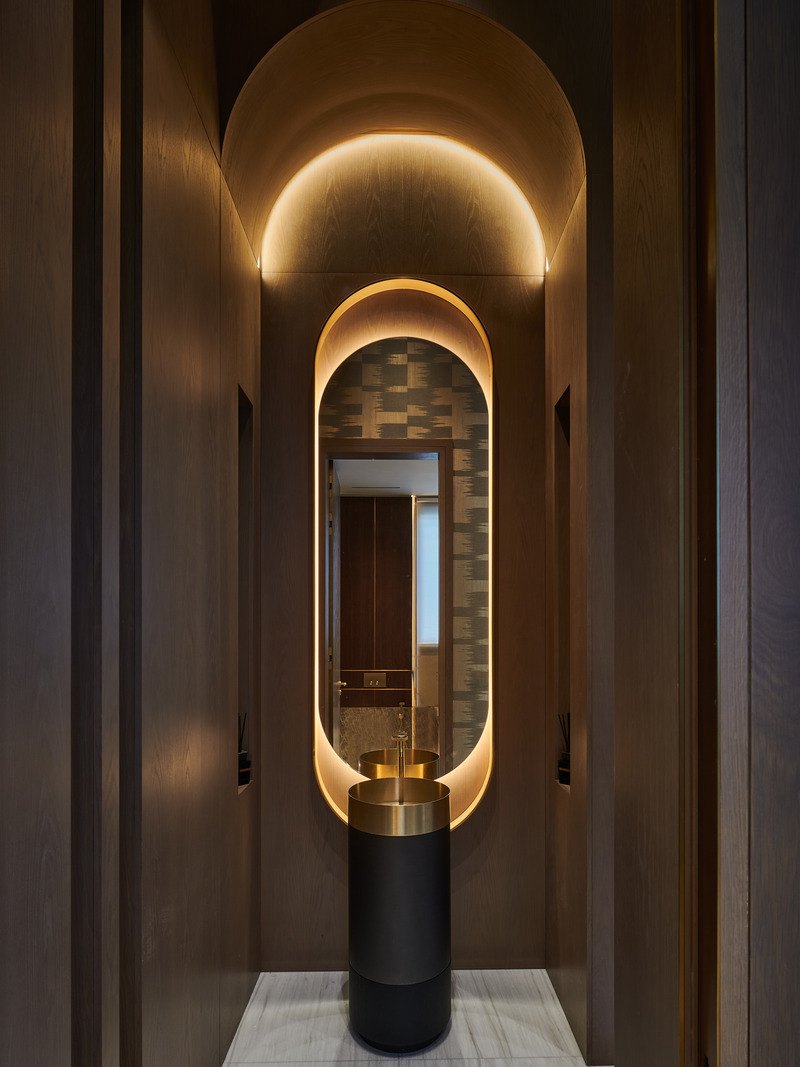 Press kit | 7534-08 - Press release | E Plus A Atelier Unveils Sculptural Beachfront Villa on Palm Jumeirah - E Plus A Atelier - Residential Interior Design - Photo credit: E Plus A Atelier 