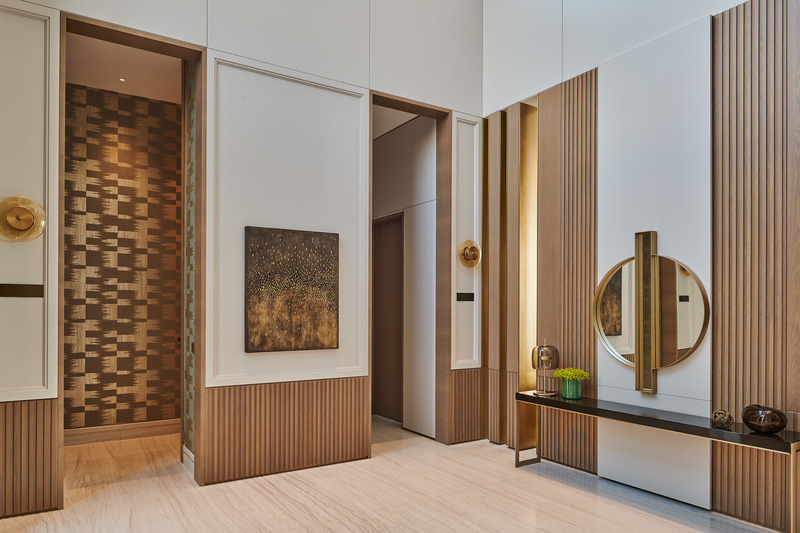Press kit | 7534-08 - Press release | E Plus A Atelier Unveils Sculptural Beachfront Villa on Palm Jumeirah - E Plus A Atelier - Residential Interior Design - Photo credit: E Plus A Atelier 