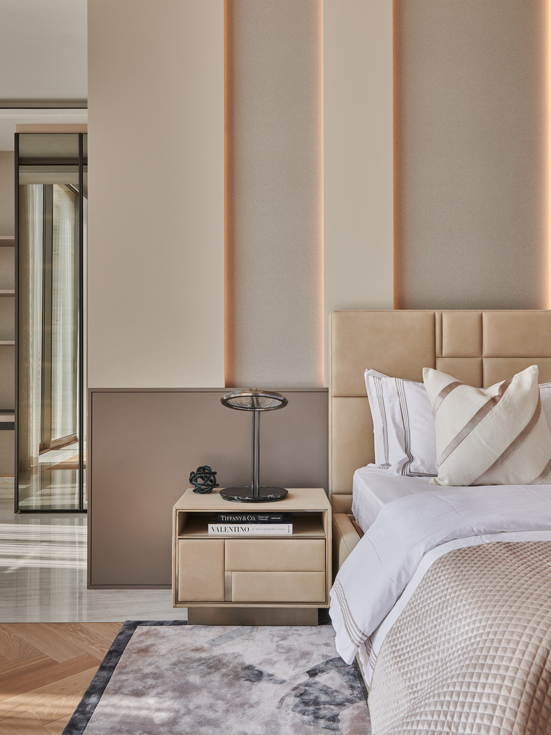 Press kit | 7534-08 - Press release | E Plus A Atelier Unveils Sculptural Beachfront Villa on Palm Jumeirah - E Plus A Atelier - Residential Interior Design - Photo credit: E Plus A Atelier 