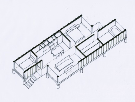 Dossier de presse | 839-01 - Communiqué de presse | Containers of Hope - Benjamin Garcia Saxe Architecture - Architecture résidentielle - Crédit photo : Andres Garcia Lachner