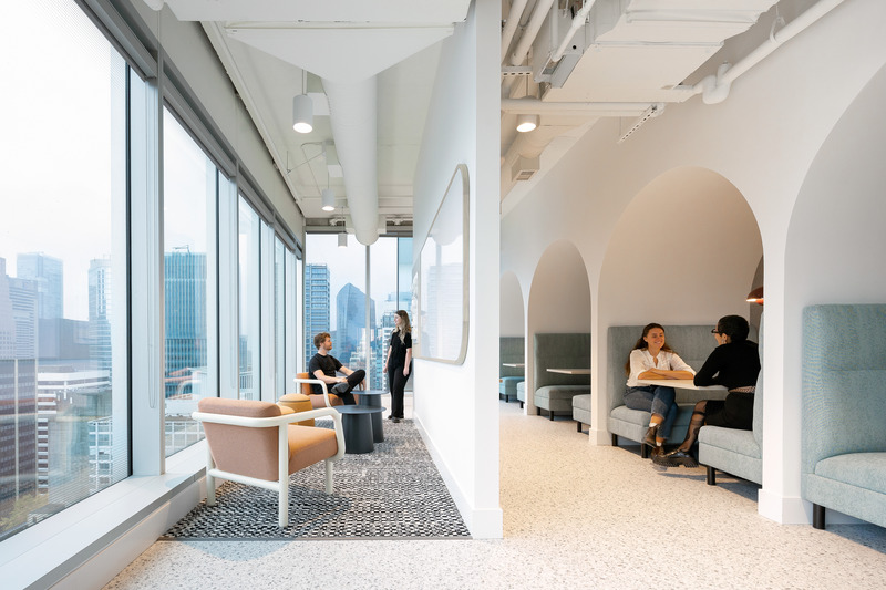 Press kit | 5571-04 - Press release | Sage HQ - Edit Studios Inc. - Commercial Interior Design - Quiet Booths - Photo credit: Brett Hitchins