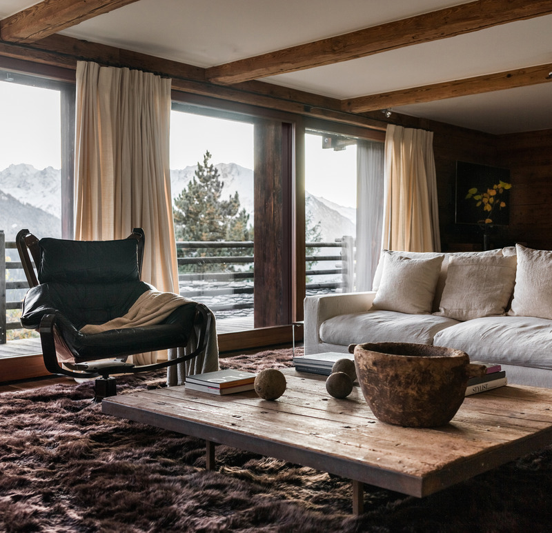 Press kit | 1144-05 - Press release | Rediscovering Luxury Through Circular Design in Verbier - Marianne Tiegen Interiors - Residential Interior Design - Photo credit: J. Wilson