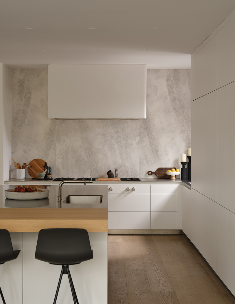 Press kit | 2942-06 - Press release | Glasgow residence - Reigo & Bauer - Residential Interior Design - Kitchen Detail<br> - Photo credit: Doublespace Photography