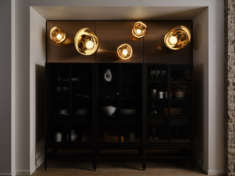 Press kit | 2942-06 - Press release | Glasgow residence - Reigo & Bauer - Residential Interior Design - Dining Room Cabinets<br> - Photo credit: Doublespace Photography