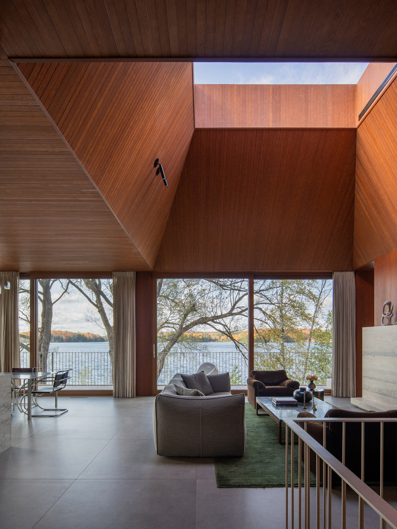 Press kit | 611-46 - Press release | 16th Edition of the Guide 200 Architectes et Designers Québécois - Index-Design - Edition - Palissade, Résidence du Lac, by Matière Première - Photo credit: ©Raphaël Thibodeau