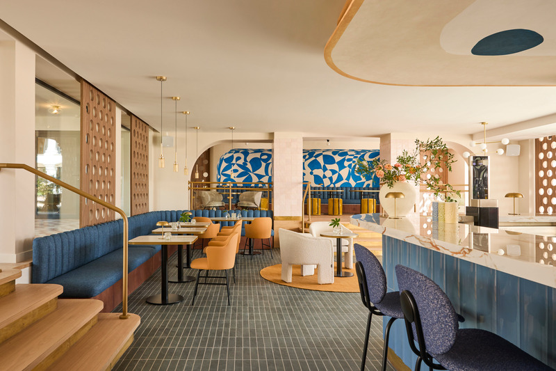 Dossier de presse | 3724-17 - Communiqué de presse | Kimpton Los Monteros Hotel - EL EQUIPO CREATIVO - Design d’intérieur commercial - Azul Bar - Crédit photo : Veerle Evens