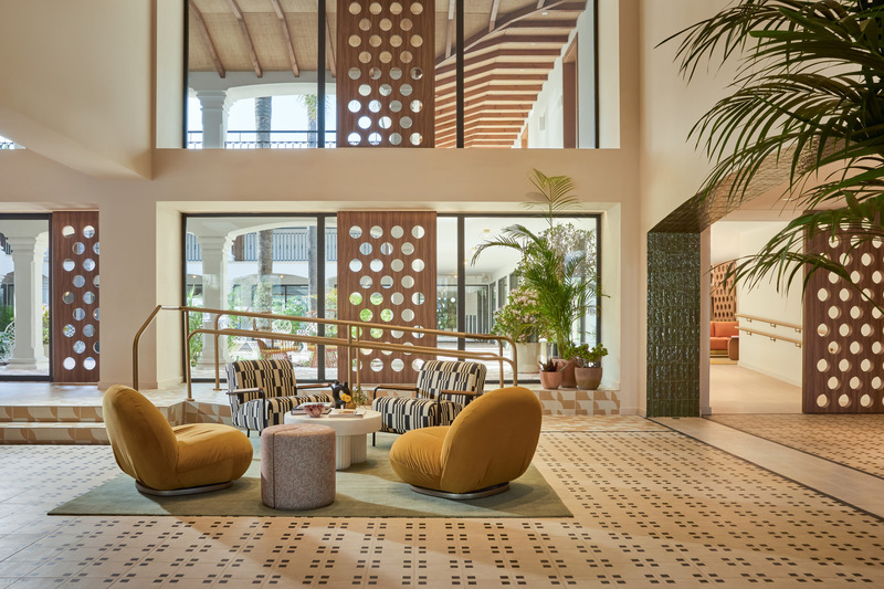 Dossier de presse | 3724-17 - Communiqué de presse | Kimpton Los Monteros Hotel - EL EQUIPO CREATIVO - Design d’intérieur commercial - Lobby Area - Crédit photo : Veerle Evens