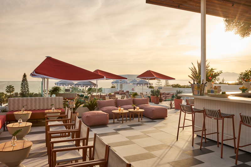 Dossier de presse | 3724-17 - Communiqué de presse | Kimpton Los Monteros Hotel - EL EQUIPO CREATIVO - Design d’intérieur commercial - Escondido Rooftop Bar - Crédit photo : Veerle Evens