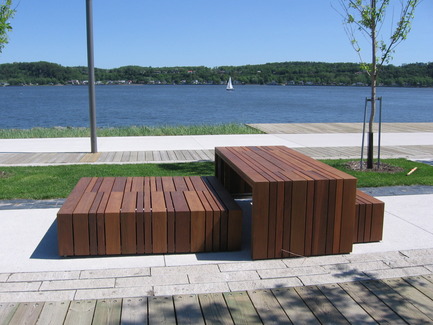 Dossier de presse | 821-01 - Communiqué de presse | Collection Esplanade - Equiparc - Produit - Promenade Samuel-De Champlain, Québec<br>Conception – Daoust Lestage inc. architecture design urbain&nbsp; - Crédit photo : Equiparc