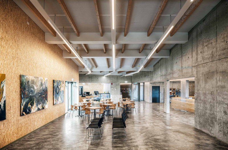 Press kit | 6422-01 - Press release | Visitor Center for Snæfellsjökull National Park - Arkis Architects - Commercial Architecture - café and showroom - Photo credit: Karl Vilhjálmsson