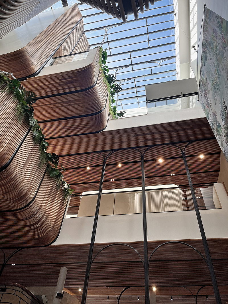 Press kit | 7671-01 - Press release | Double B Hostel — Local Craft, Global Design — Bangkok's New Hostel Icon - VMA Design Studio - Commercial Architecture - Skylight Roof - Photo credit: Suppasit Sirinukulwattana