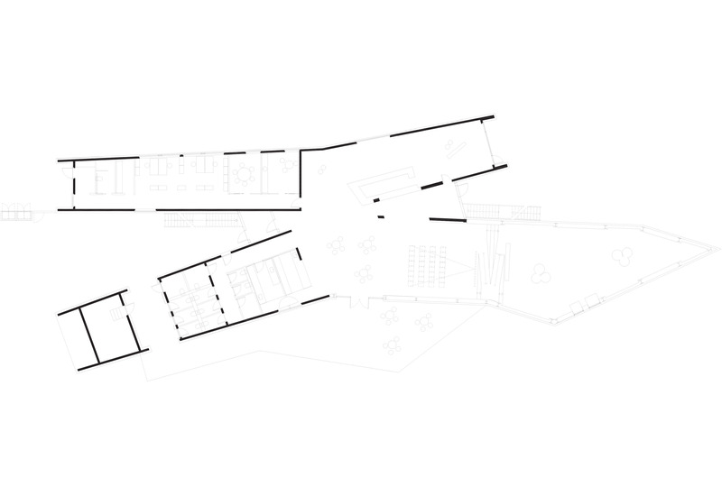 Press kit | 6422-01 - Press release | Visitor Center for Snæfellsjökull National Park - Arkis Architects - Commercial Architecture - Visitor Center floor plan - Photo credit: Arkis architects