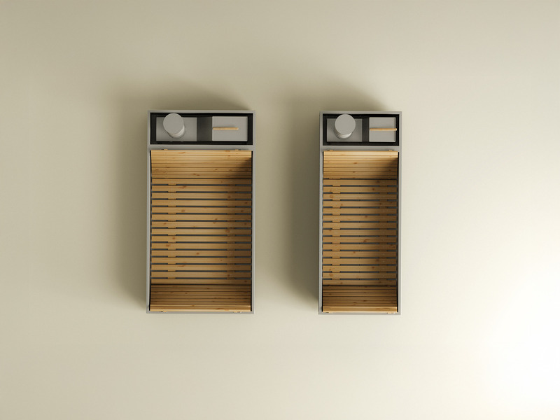 Dossier de presse | 6456-04 - Communiqué de presse | GOODLAND Launches the Group Wood Burning Hot Tub - GOODLAND - Produit - The Group Wood Burning Hot Tub (Left) and the Wood Burning Hot Tub (Right) - Crédit photo : GOODLAND